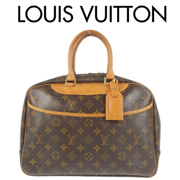 Louis Vuitton Deauville Bowling Vintage Handbag Monogram Vanity Travel Bag 👜 - Picture 13 of 13